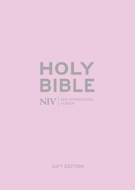 NIV Pocket Pastel Pink Soft-tone Bible