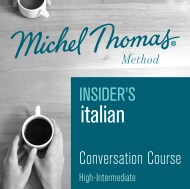 Insider’s Italian (Michel Thomas Method) – Full course